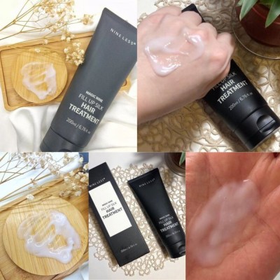 Маска для волос восстанавливающая несмываемая с шелком Nine Less Magic Nine Fill Up Silk Hair Treatment 200ml