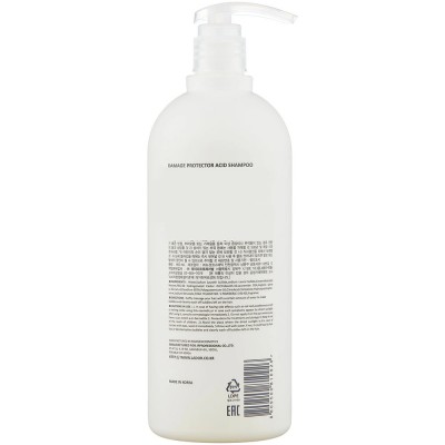 Шампунь для волос бесщелочной с pH 4.5 La'dor Damage Protector Acid Shampoo, 900 мл