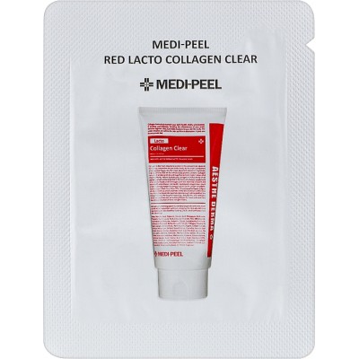 Пінка для обличчя очищаюча з колагеном і лактобактеріями Medi-Peel Aesthe Derma Lacto Collagen Clear, 1.5 мл, пробник