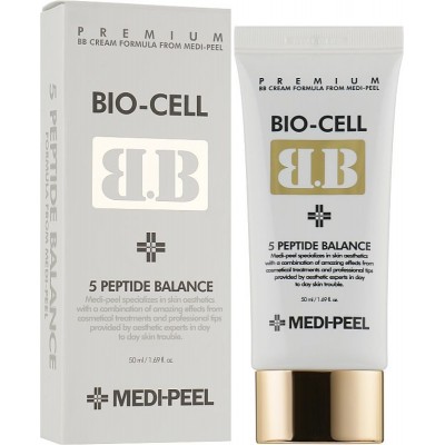 ВВ крем для лица восстанавливающий с фито-стволовыми клетками Medi-Peel Bio-cell BB Cream, 50 мл