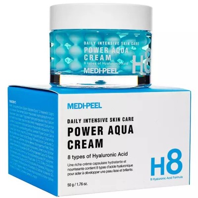 Крем для обличчя капсульний у кульках інтенсивно зволожуючий Medi-Peel Power Aqua Cream 50мл