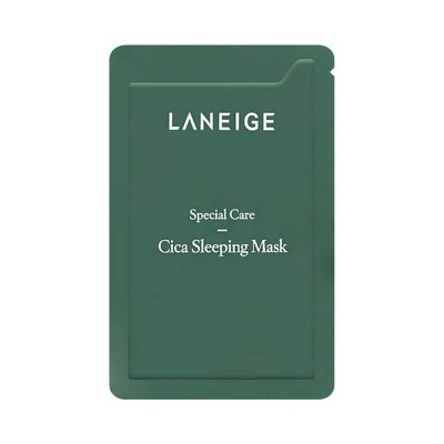 Маска для проблемной кожи лица ночная Laneige Special Care Cica Sleeping Mask 3ml