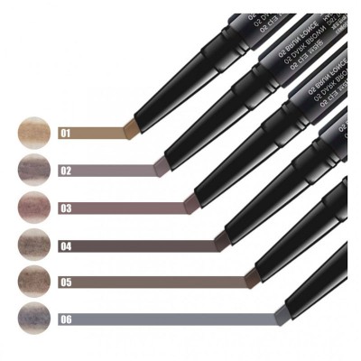 Карандаш для бровей The Face Shop Designing Eyebrow Pencil, 0.3 г, #05 Dark Brown (темно-коричневый)