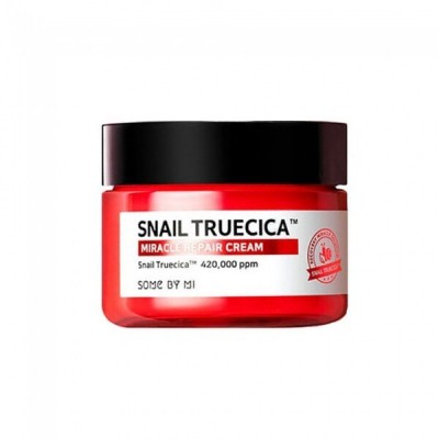Крем для обличчя відновлюючий з муцином чорного равлика Some By Mi Snail Truecica Miracle Repair Cream 60g