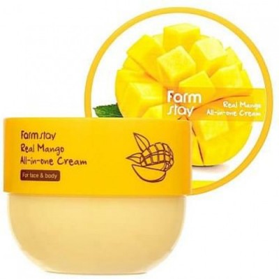Крем для тела с экстрактом манго FarmStay Real Mango All-In-One Cream, 300 мл
