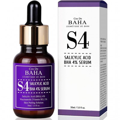 Сыворотка для лица Cos De BAHA S4 Salicylic Acid 4% Serum 30ml