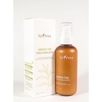 Емульсія для обличчя освіжаюча із зеленим чаєм IsNtree Green Tea Fresh Emulsion 120ml