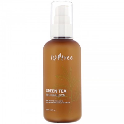 Емульсія для обличчя освіжаюча із зеленим чаєм IsNtree Green Tea Fresh Emulsion 120ml