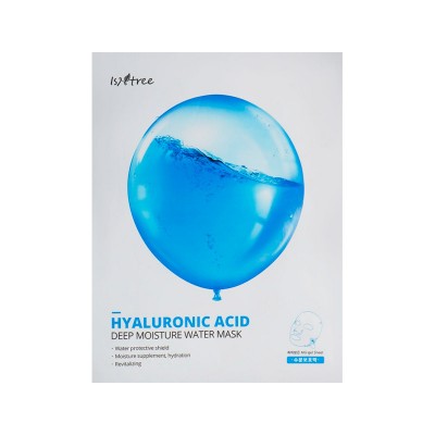 Маска для лица увлажняющая с гиалуроновой кислотой Isntree Hyaluronic Acid Deep Moisture Water Mask 25g