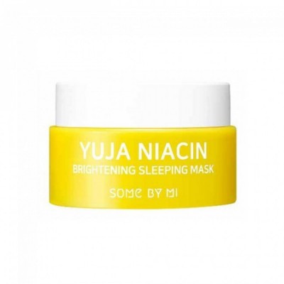 Маска для лица ночная выравнивающая тон Some By Mi Yuja Niacin Brightening Sleeping Mask 15g