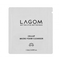 Пінка для вмивання Lagom Cellup Micro Foam Cleanser 1.5 ml