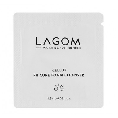 Пенка для умывания Lagom Cellup PH Cure Foam Cleanser 1.5ml
