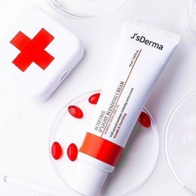 Крем для проблемной кожи лица JsDerma Acnetrix D`Light Blending Cream 50ml