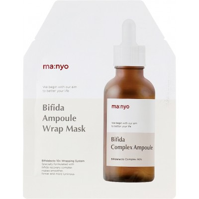 Гідрогелева маска для обличчя Manyo Factory Bifida Ampoule Wrap Mask 35ml