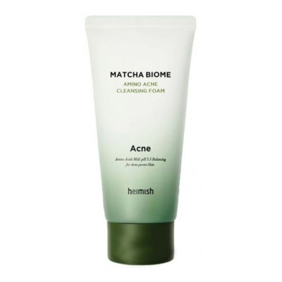 Пінка для обличчя Heimish Matcha Biome Amino Acne Cleansing Foam 30g