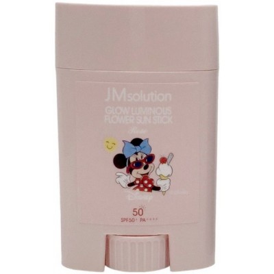 Сонцезахисний стік з рожевою водою JM Solution Glow Luminous Flower Sun Stick Rose X Disney Mini 21g