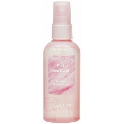 Спрей для тела и волос Innisfree Perfumed Body & Hair Mist Pink Sea Coral 100ml