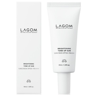 Солнцезащитный крем Lagom Brightening Tone Up Sun SPF 50+ PA++++ , 40ml