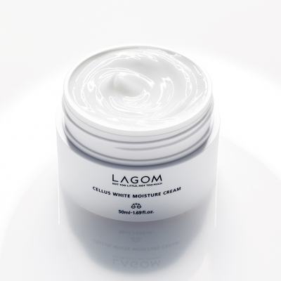 Крем для лица осветляющий и увлажняющий Lagom Cellus White Moisture Cream, 50ml