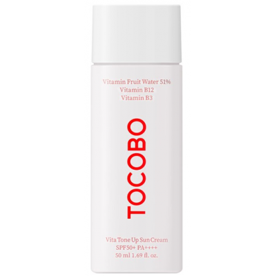 Тонирующий солнцезащитный крем Tocobo Vita Tone Up Sun Cream SPF50+ PA++++, 50ml