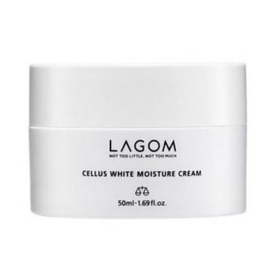 Крем для лица осветляющий и увлажняющий Lagom Cellus White Moisture Cream, 50ml