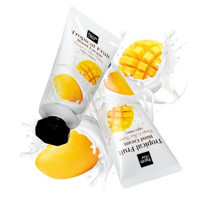 Крем для рук з манго та олією ши FarmStay Tropical Fruit Hand Cream Mango & Shea Butter, 50ml