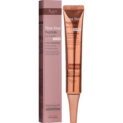 Крем для кожи вокруг глаз с пептидами The Plant Base Time Stop Peptide Eye Cream, 30ml