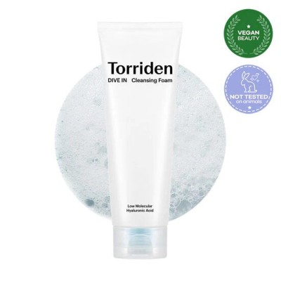 Пінка для обличчя зволожуюча Torriden Renew Dive In Low Molecular Hyaluronic Acid Cleansing Foam 150ml