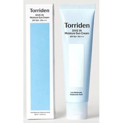 Увлажняющий солнцезащитный крем Torriden Renew Dive In Watery Moisture Sun Cream 60ml