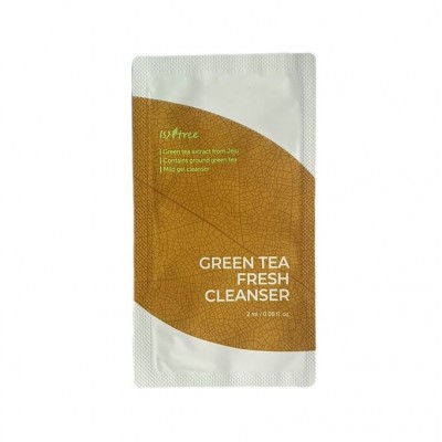 Пінка для обличчя IsNtree Green Tea Fresh Cleanser (Sample) 2ml