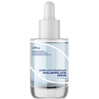 Сыворотка для лица IsNtree Ultra-low Molecular Hyaluronic Acid Serum 50ml