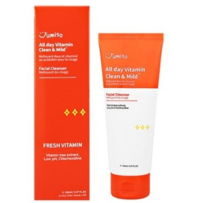 Гель для умывания Jumiso All day Vitamin Clean&Mild Facial Cleanser 150ml