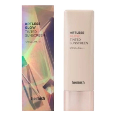 Сяючий сонцезахисний крем з тинтом Heimish Artless Glow Tinted Sunscreen Shine Beige SPF50+ PA+++ 40ml 