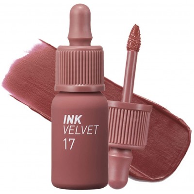 Матовый тинт для губ Peripera Ink Velvet 017 Rosy Nude 4g