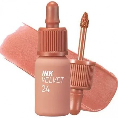 Матовий тінт для губ Peripera Ink Velvet 024 Milky Nude 4g