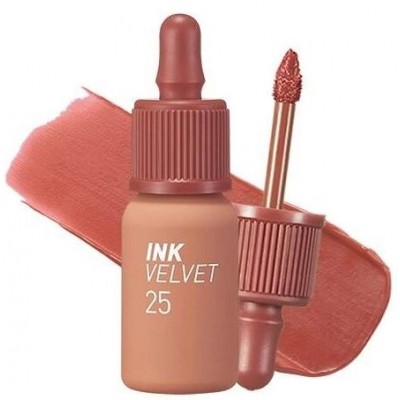 Матовый тинт для губ Peripera Ink Velvet 025 Cinnamon Nude 4g