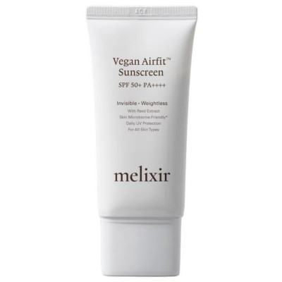 Солнцезащитный крем для лица Melixir Vegan Airfit™ Sunscreen SPF 50+ PA++++, 50ml