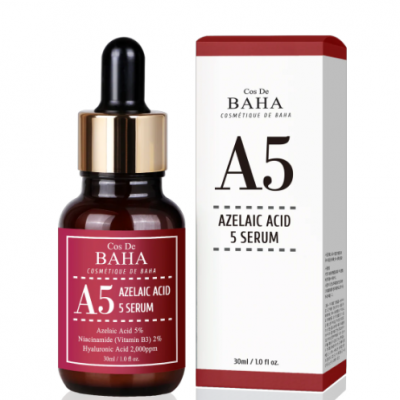 Сыворотка для лица Cos De BAHA A5 Azelaic Acid 5% Serum A5 30ml