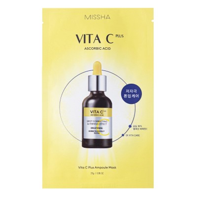 Маска для лица Missha Vita C Plus Spot Corecting Ampoule Sheet Mask 27g