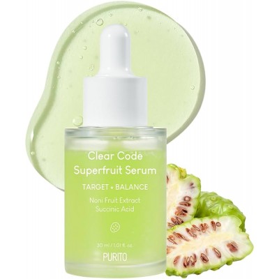 Балансуюча сироватка для проблемної шкіри Purito Clear Code Superfruit Serum, 30ml